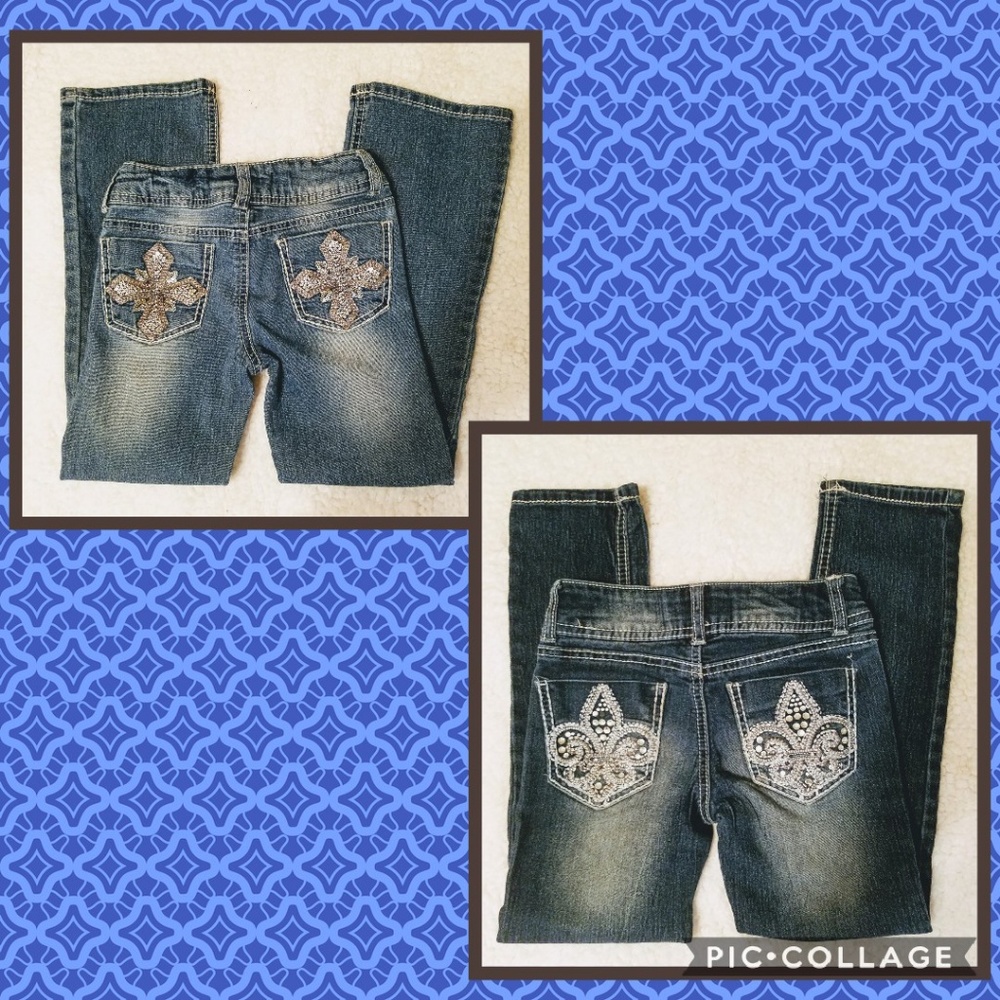 2 Pair Girls Look @ Me Jeans